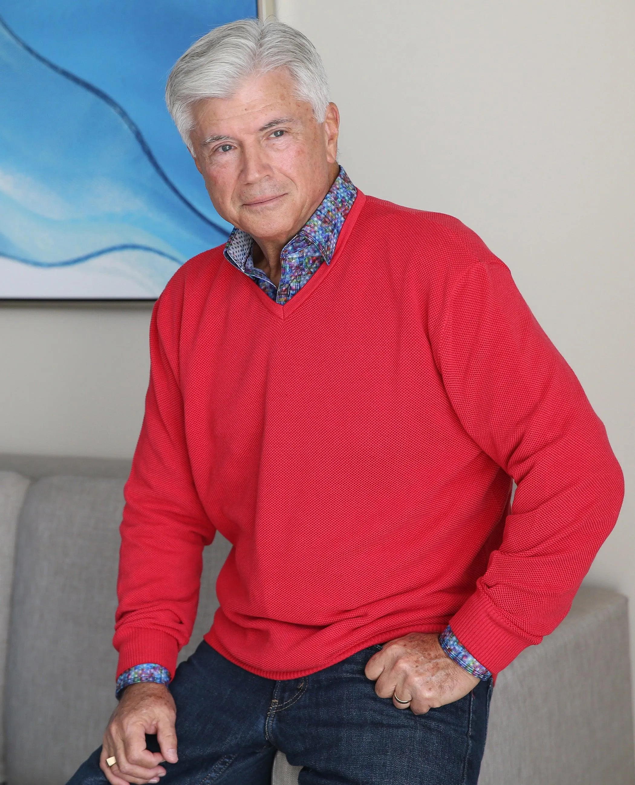 300 Maize Popcorn Stitch Sweater