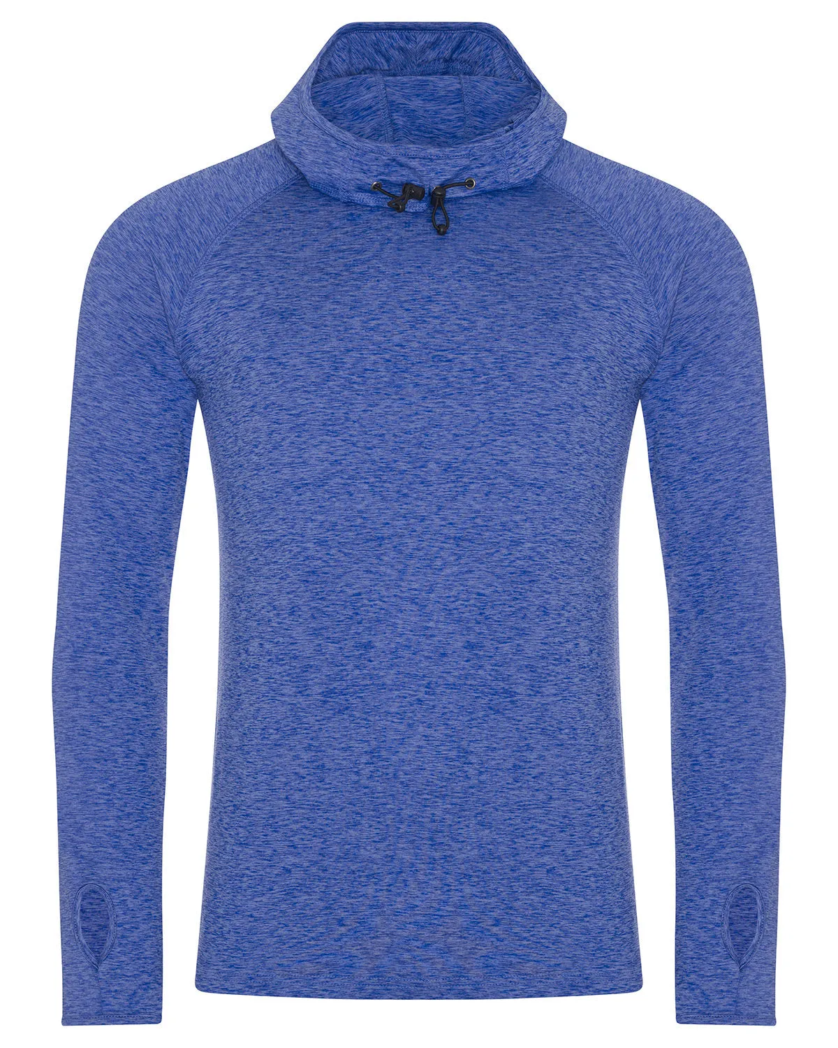 AWDis Men's Cool Cowl-Neck Long-Sleeve T-Shirt