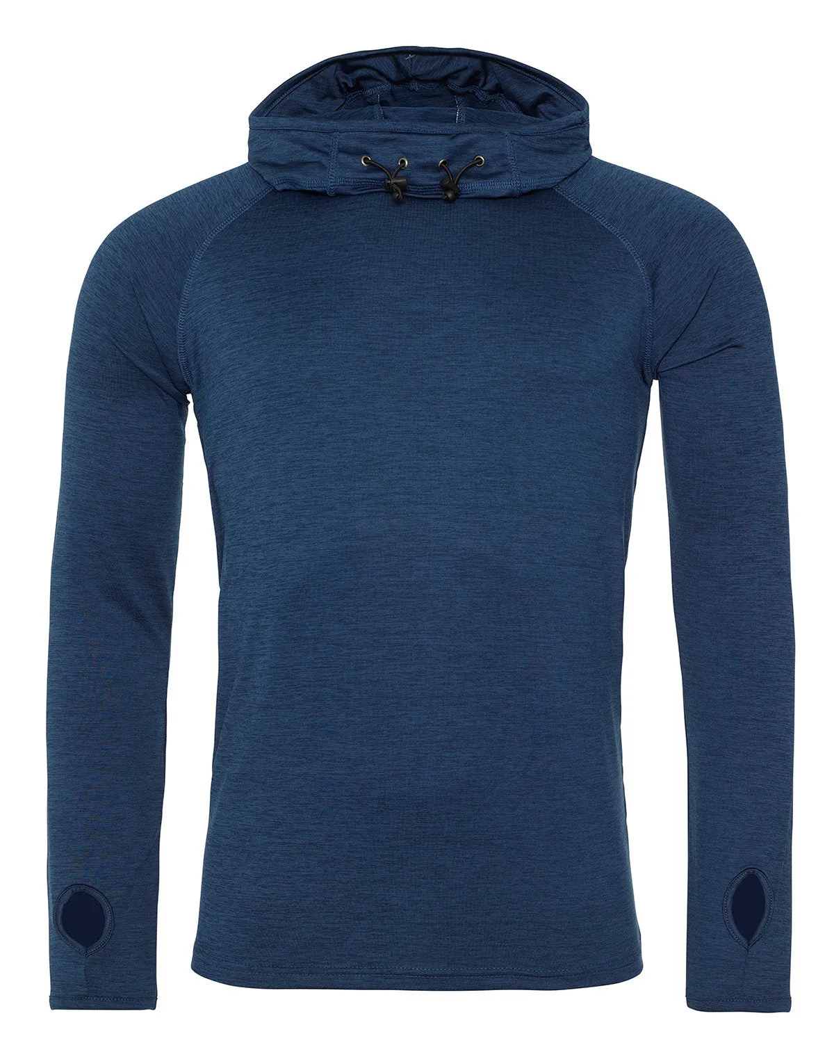 AWDis Men's Cool Cowl-Neck Long-Sleeve T-Shirt