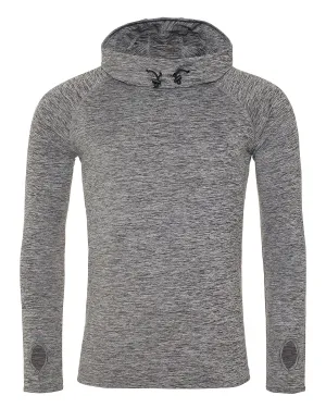 AWDis Men's Cool Cowl-Neck Long-Sleeve T-Shirt