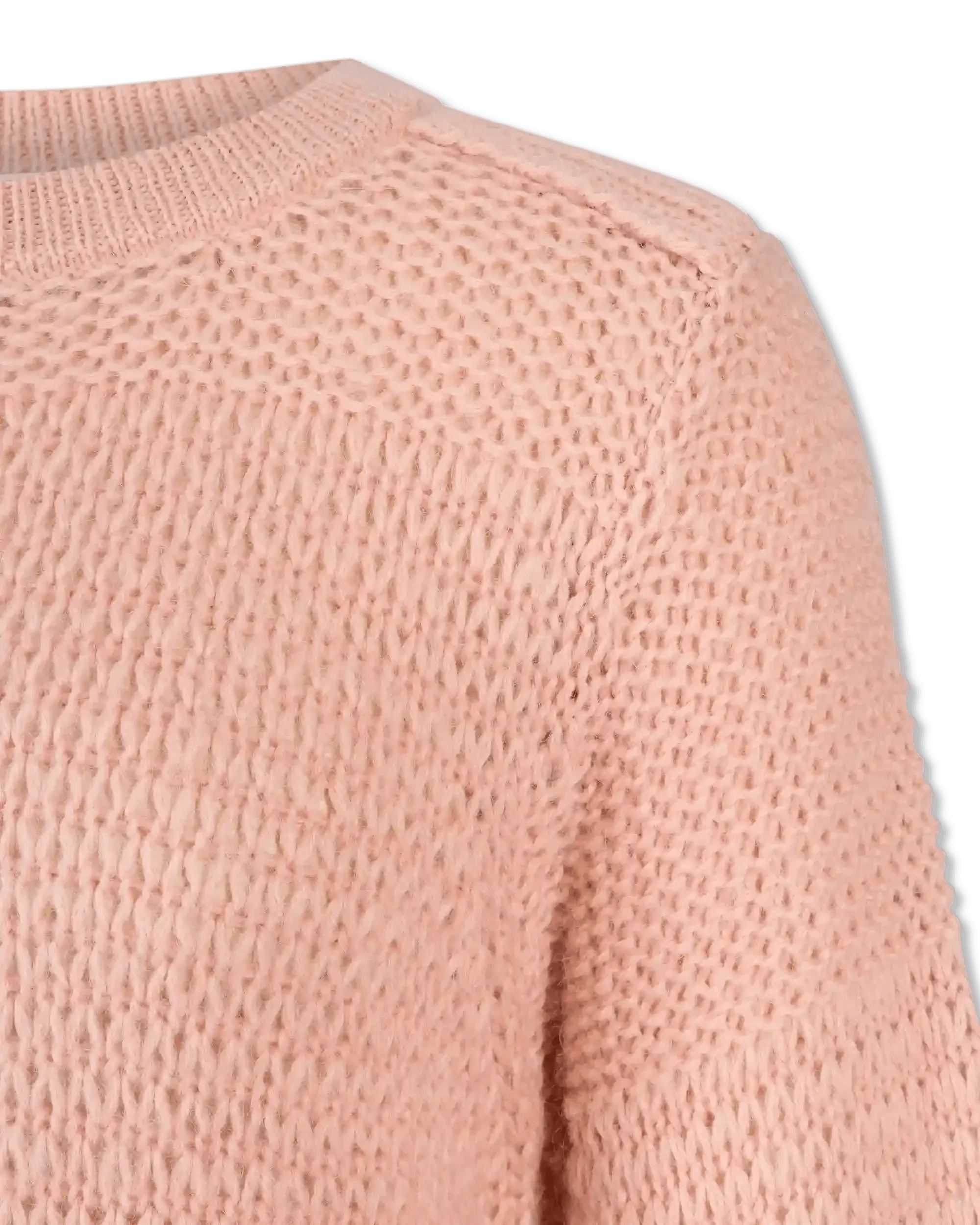 Bell Sleeved Cropped Sweater