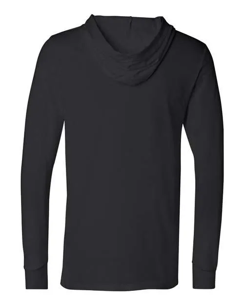 BELLA   CANVAS Youth Heather CVC Long Sleeve Tee 3501YCVC