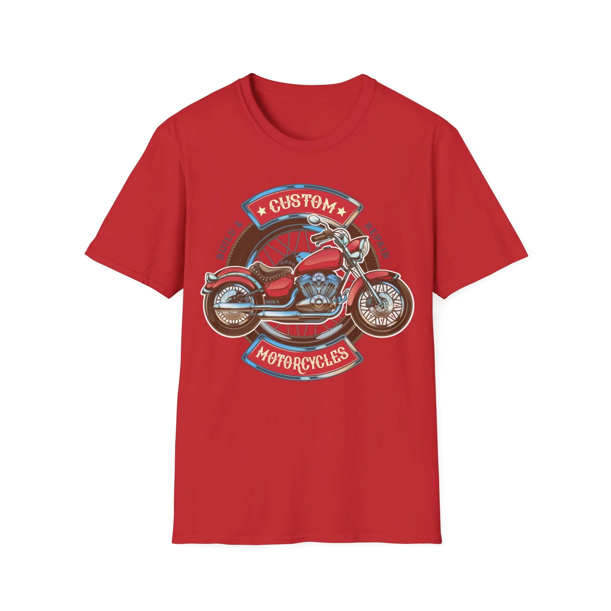 Biker T Shirt Custom Motorcycles