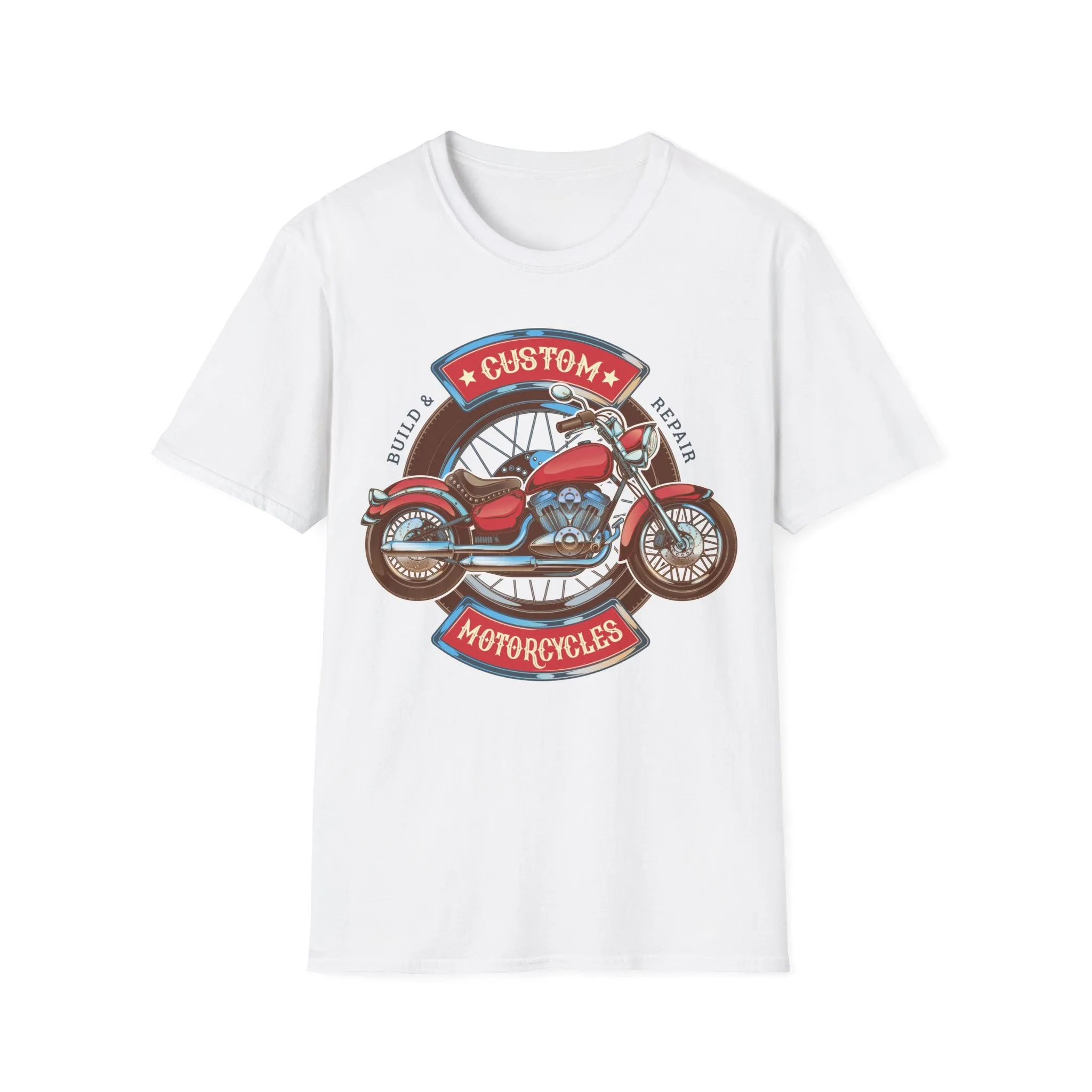 Biker T Shirt Custom Motorcycles