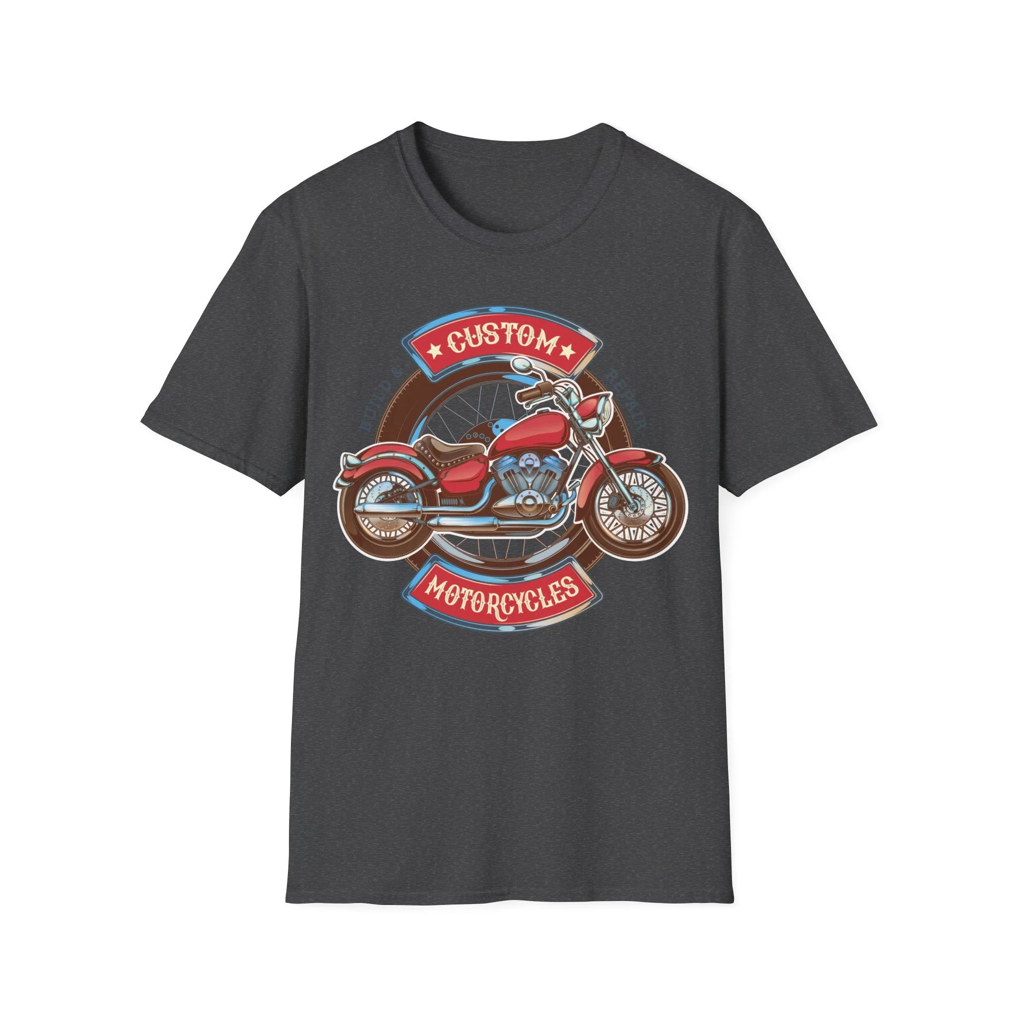 Biker T Shirt Custom Motorcycles