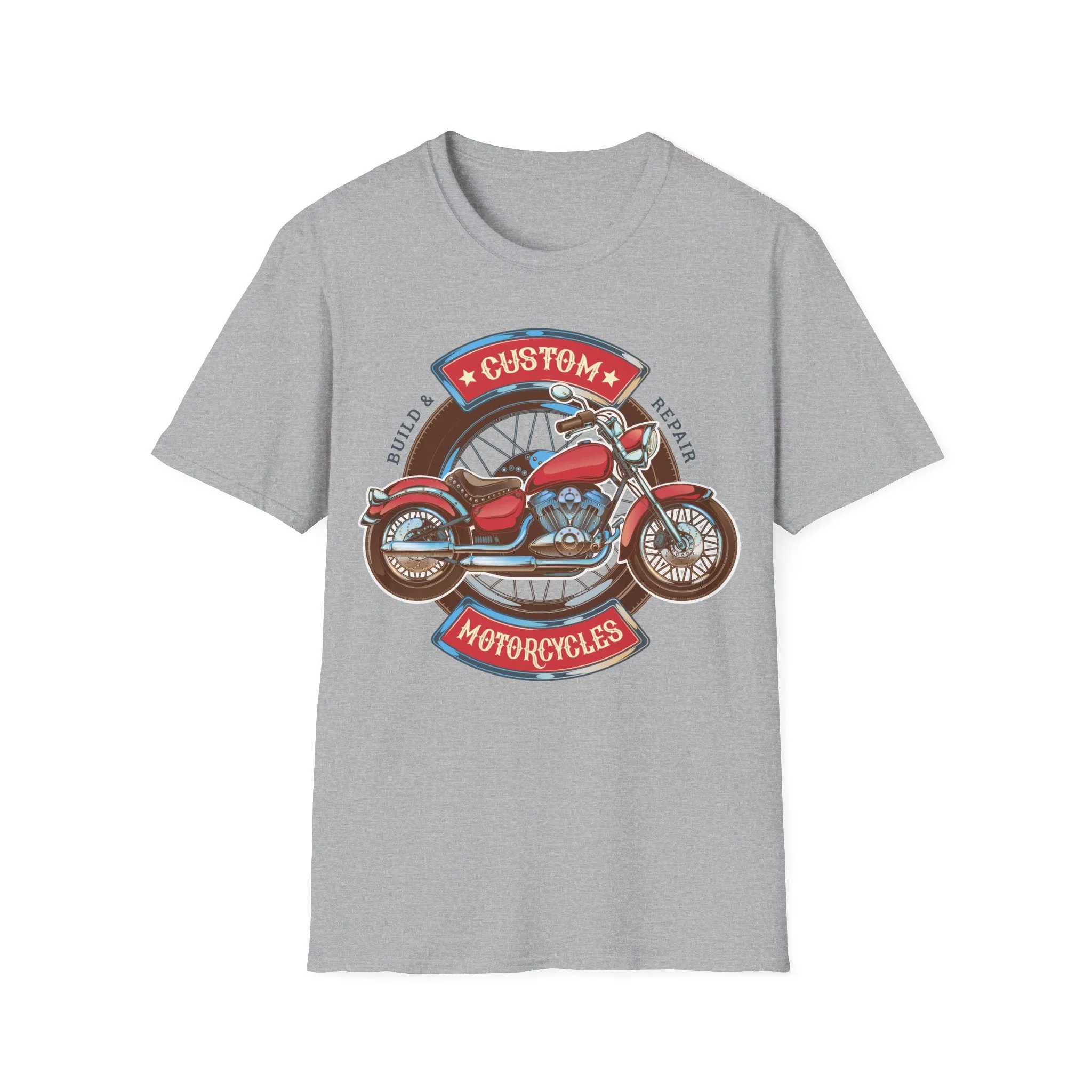 Biker T Shirt Custom Motorcycles