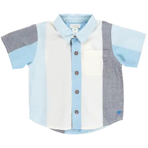Boys Jack Shirt - Ocean Stripe