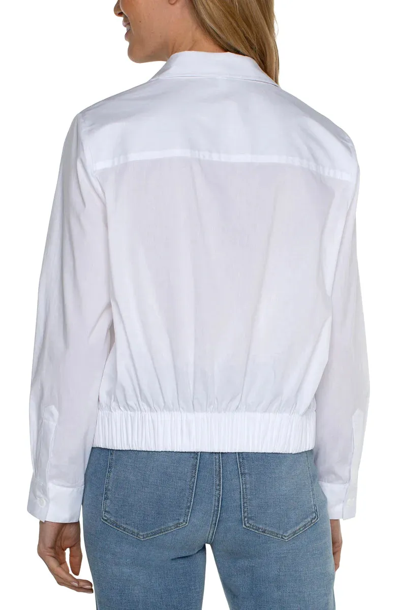 BUTTON FRONT SHIRT