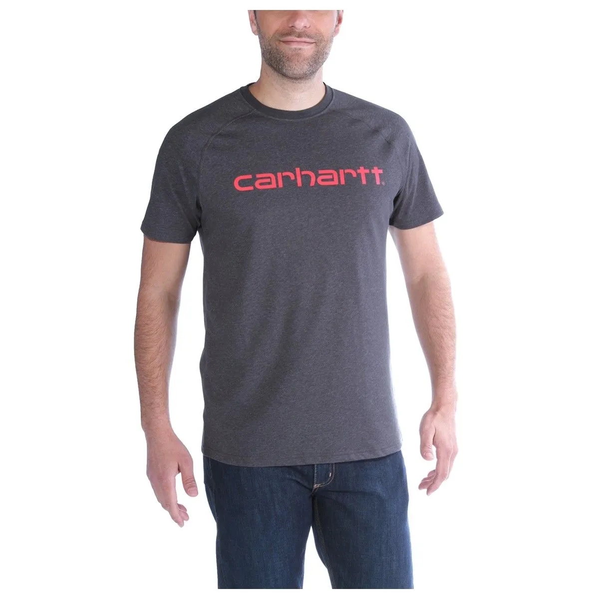 Carhartt&#x20;102549&#x20;Force&#xAE;&#x20;Cotton&#x20;Delmont&#x20;Graphic&#x20;s&#x2F;s&#x20;T-Shirt&#x20;-&#x20;White