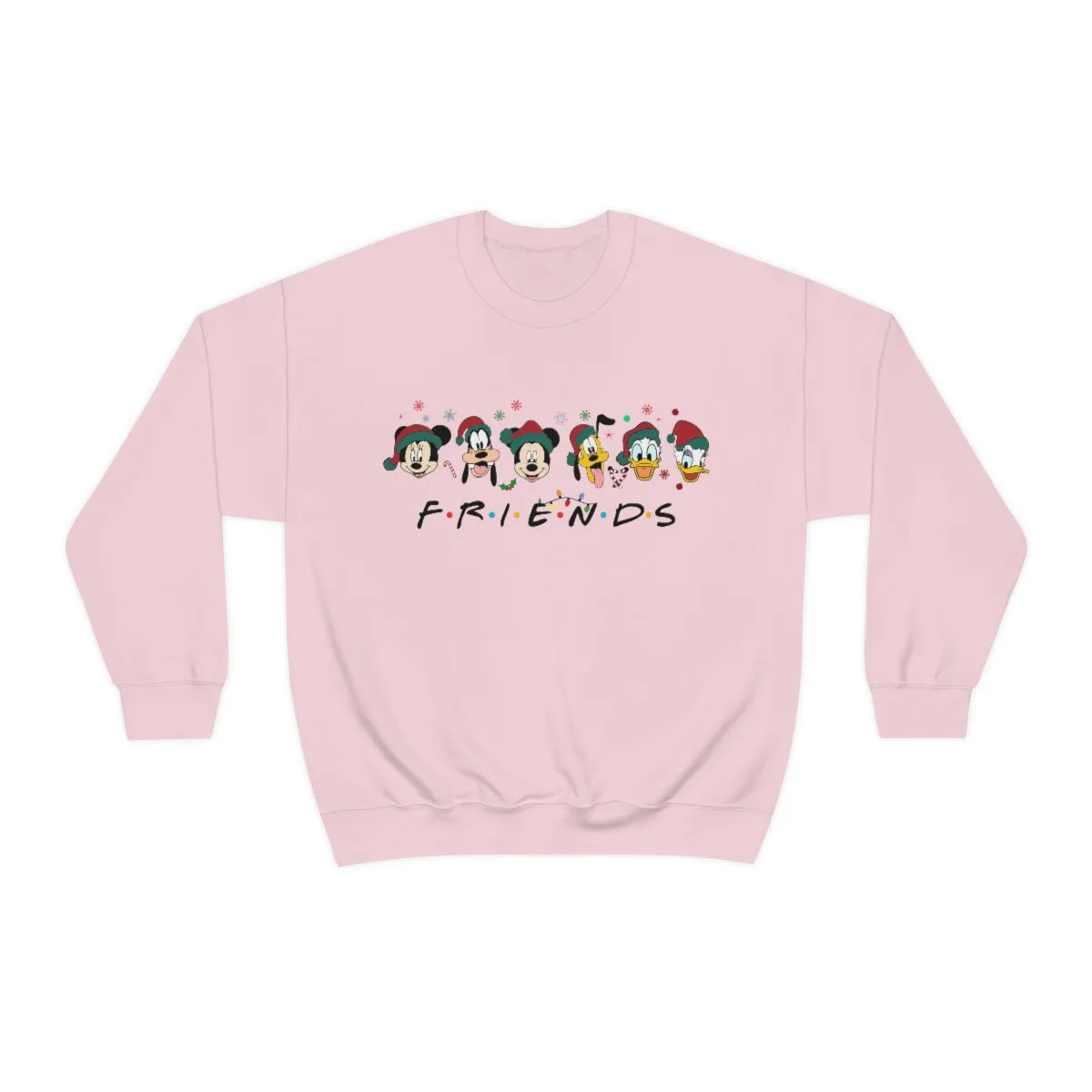 Christmas Friends Sweater Unisex Heavy Blend™ Crewneck Sweatshirt