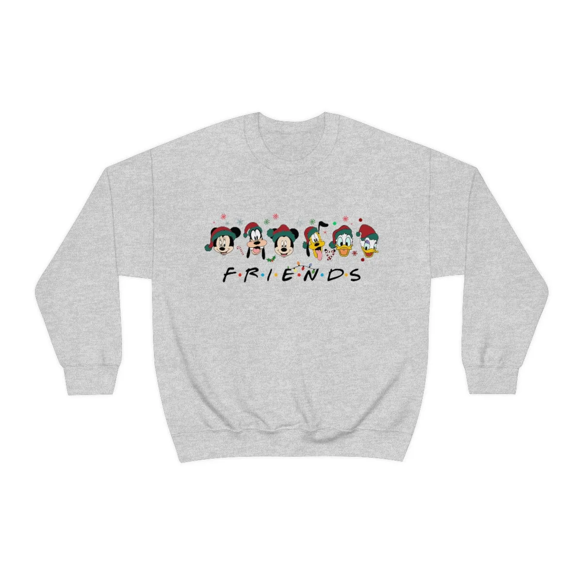 Christmas Friends Sweater Unisex Heavy Blend™ Crewneck Sweatshirt