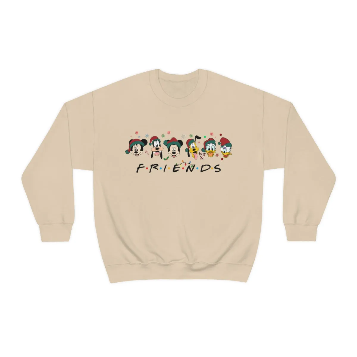 Christmas Friends Sweater Unisex Heavy Blend™ Crewneck Sweatshirt