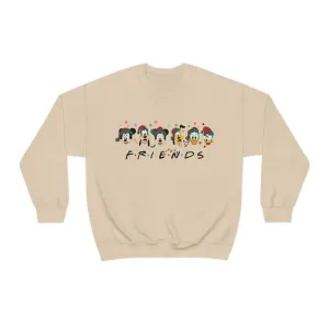 Christmas Friends Sweater Unisex Heavy Blend™ Crewneck Sweatshirt