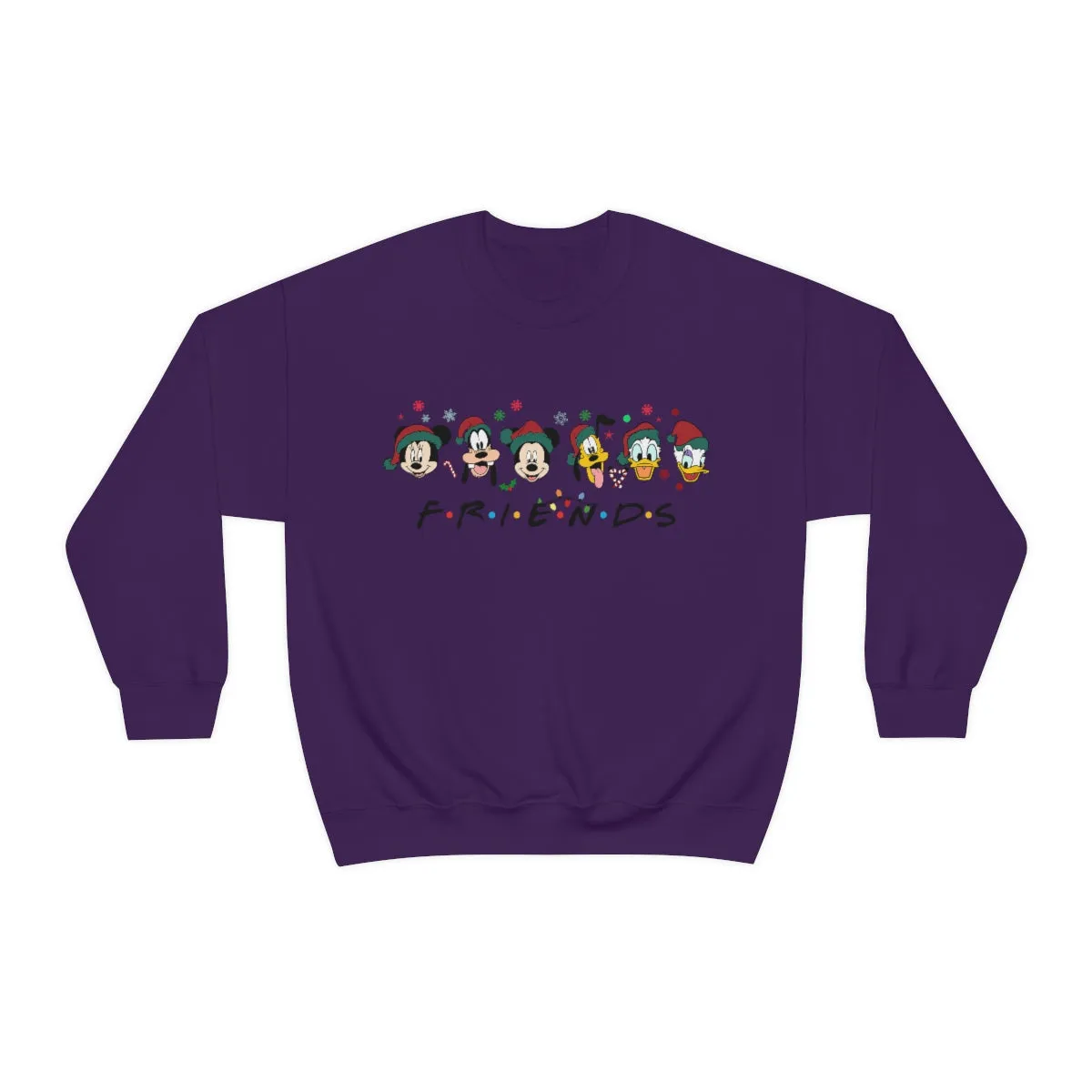 Christmas Friends Sweater Unisex Heavy Blend™ Crewneck Sweatshirt