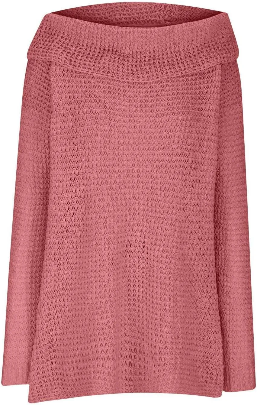 Chunky Knit Sweater for Women Long Sleeve Turtleneck Pullover Tops Comfy Warm Jumper Solid Classic Casual Sweaters