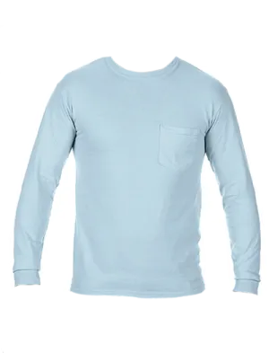 Comfort Colors Adult Heavyweight Long Sleeve Pocket Tee