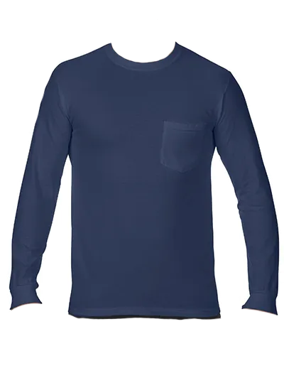 Comfort Colors Adult Heavyweight Long Sleeve Pocket Tee
