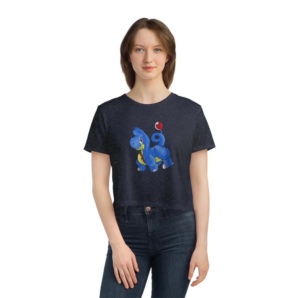 Corteneir Women's Flowy Cropped Tee