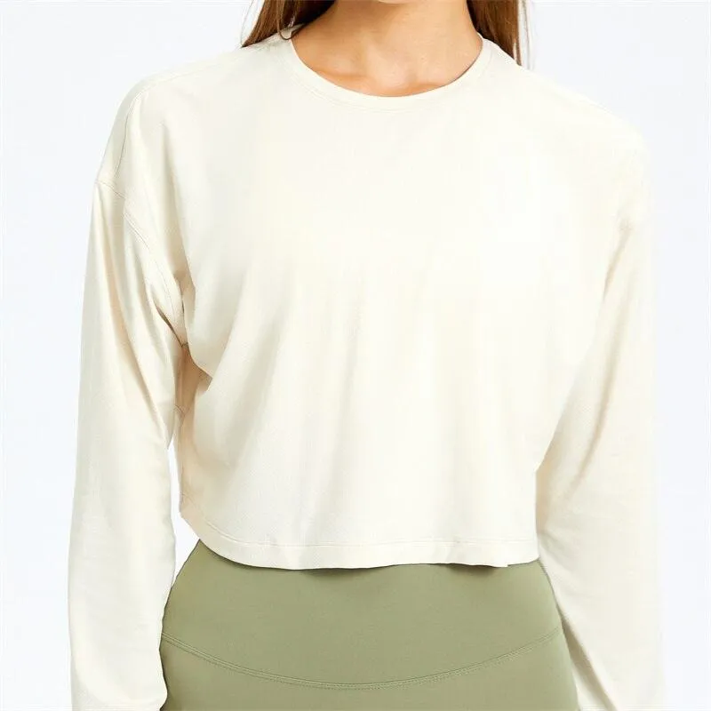 EXERTION Cropped Sweatshirt