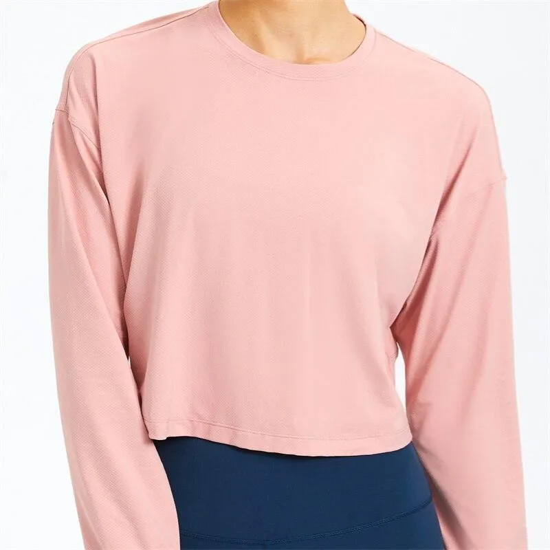 EXERTION Cropped Sweatshirt