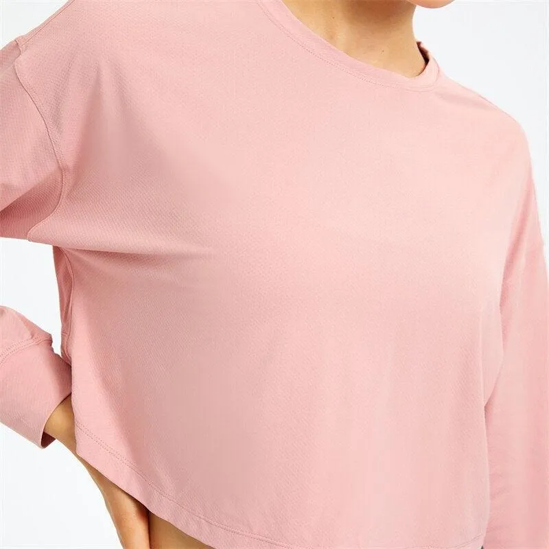 EXERTION Cropped Sweatshirt