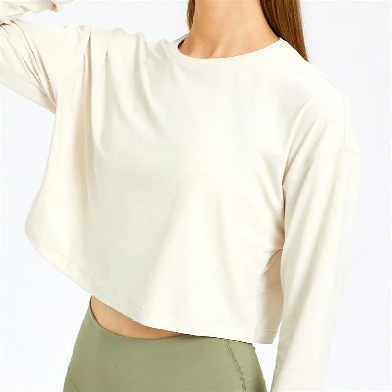 EXERTION Cropped Sweatshirt