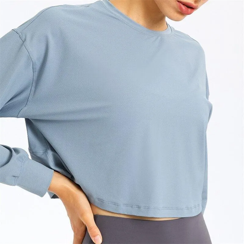 EXERTION Cropped Sweatshirt