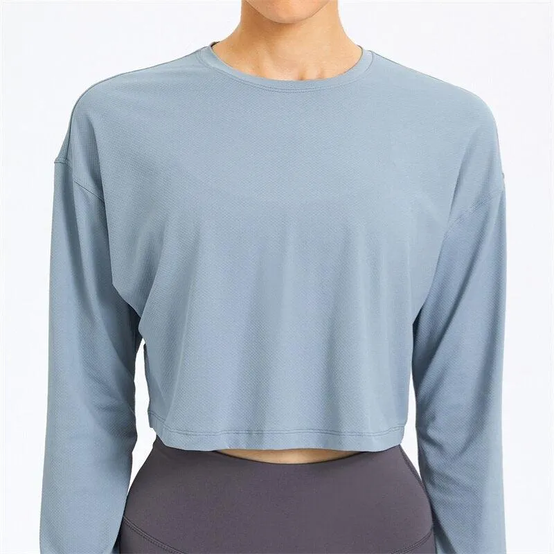 EXERTION Cropped Sweatshirt