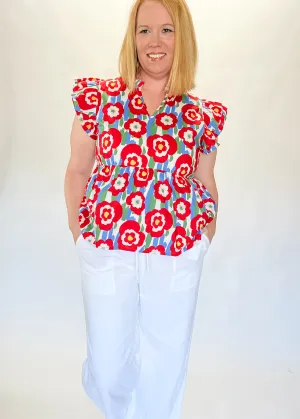 Field of Flowers Top