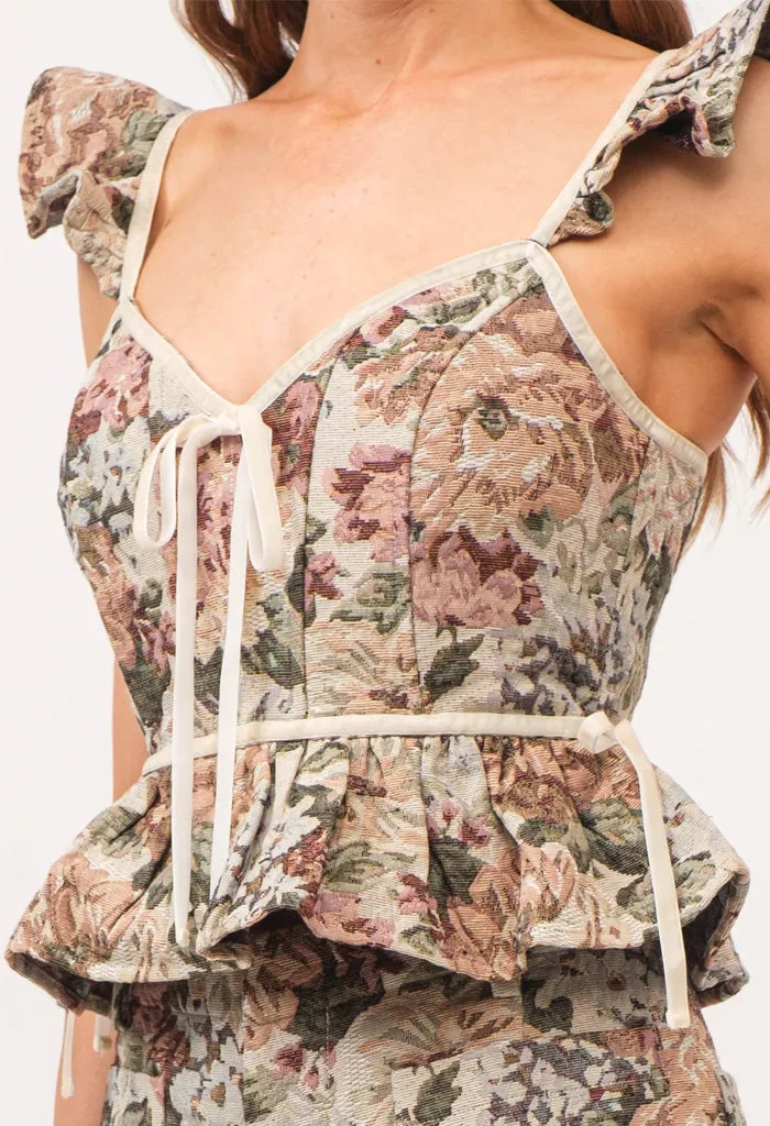 Floreana Jacquard Top