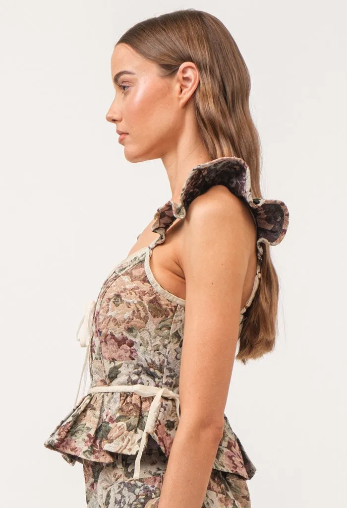 Floreana Jacquard Top