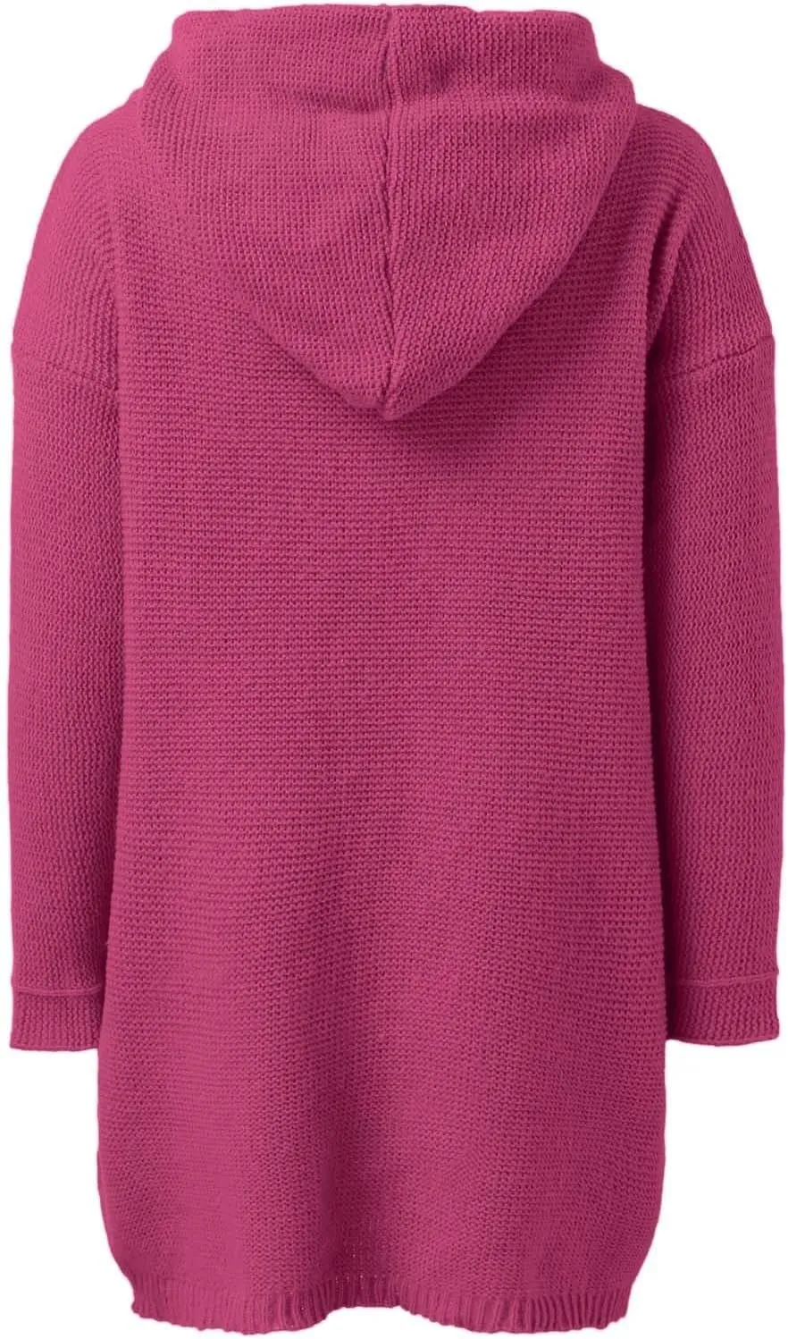 iLH Cardigan Sweaters for Women Casual Loose Open Front Sweater Coats Chunky Cable Knit Coat Fall Winter Hooded Outwear