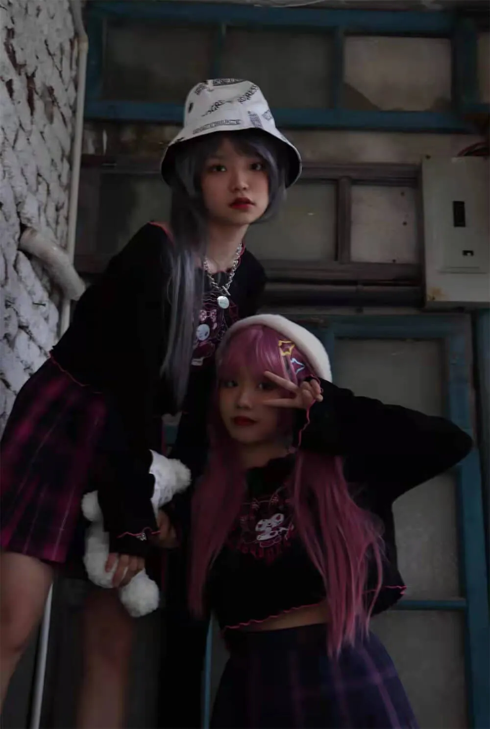 Kuromi Little Devil Crop Tops