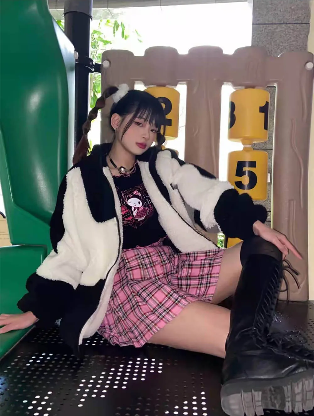 Kuromi Little Devil Crop Tops