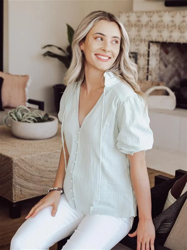 Lydia Button Down Blouse