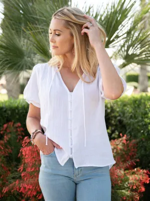 Lydia Button Down Blouse
