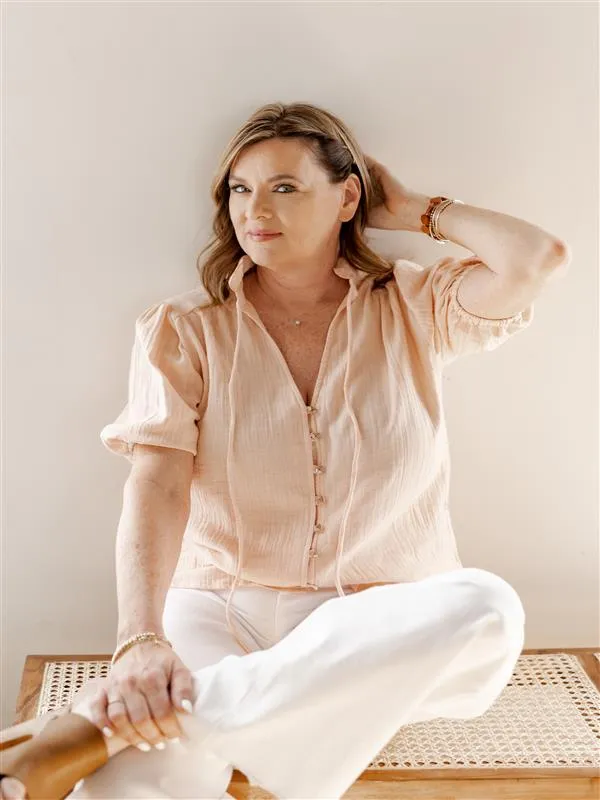 Lydia Button Down Blouse
