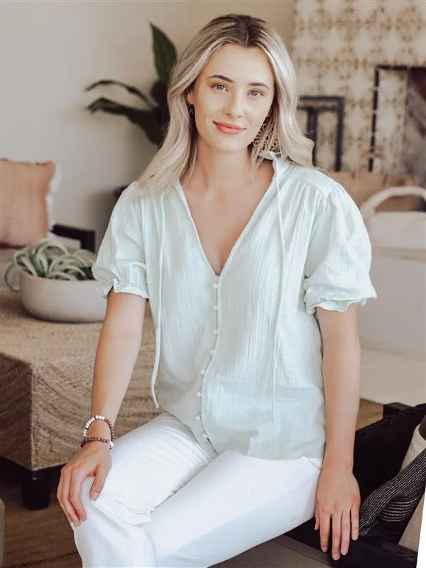 Lydia Button Down Blouse