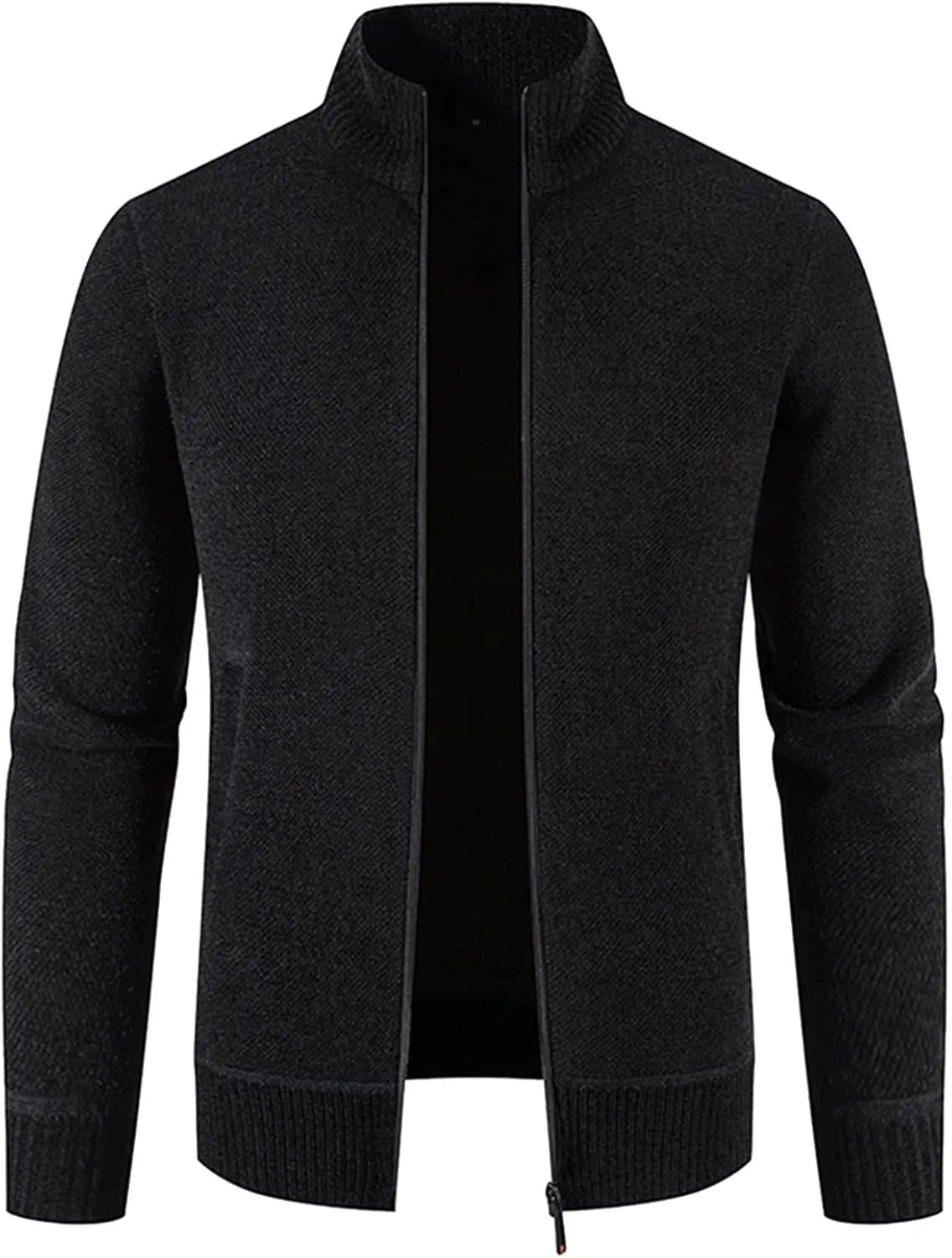 Mens Lightweight Sweater Matching Hooded Zipper Warm Cardigan Knitted Coat Fashion Men mens quilted jacket Old