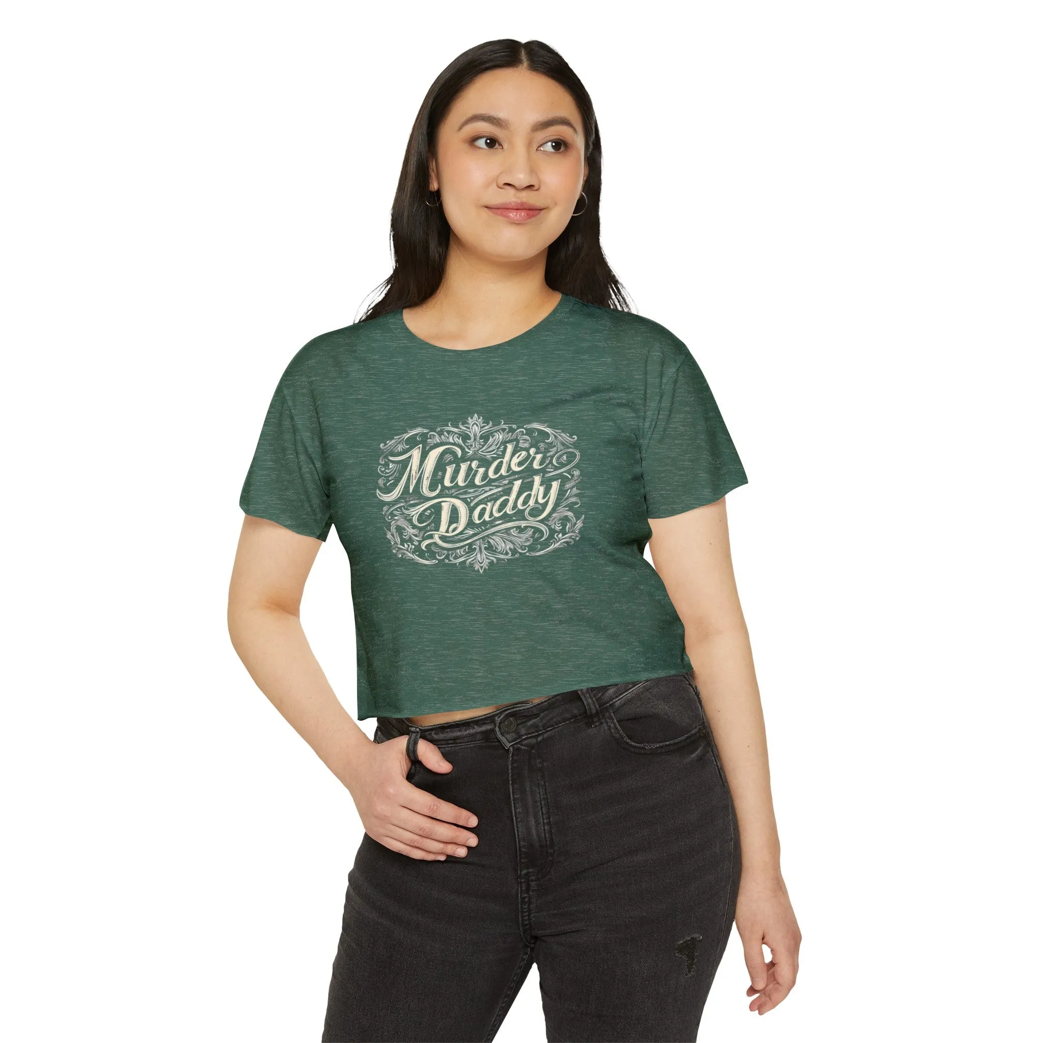 Murder Daddy Women's Festival Crop Top