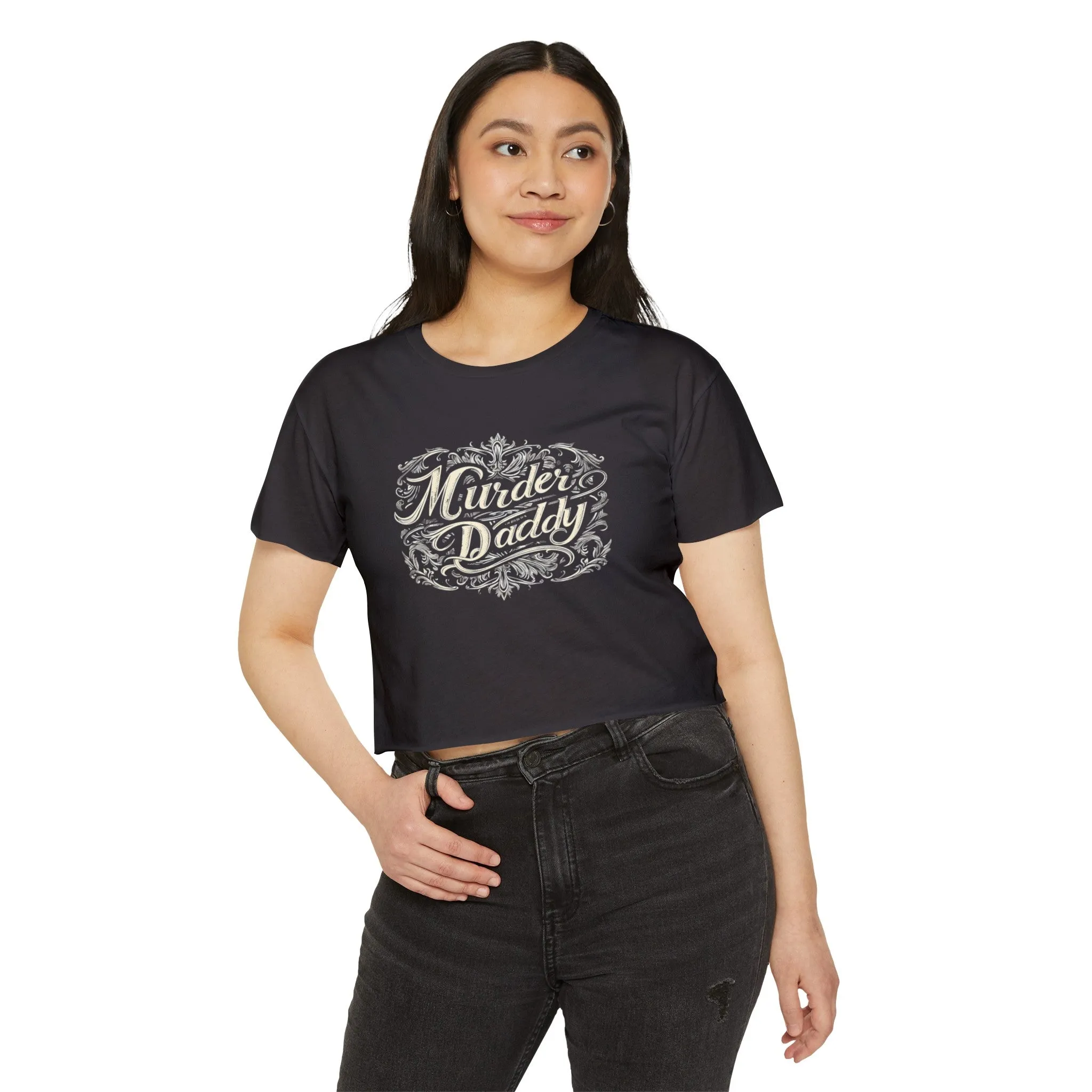 Murder Daddy Women's Festival Crop Top