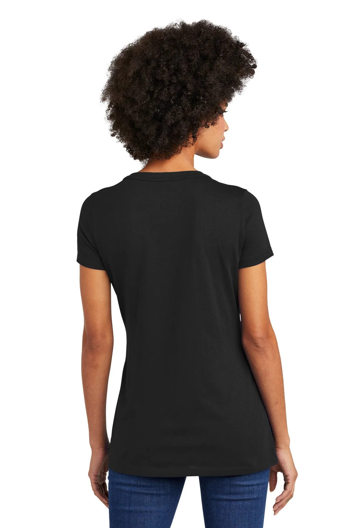New Era Ladies Heritage Blend V-Neck Tee. LNEA101