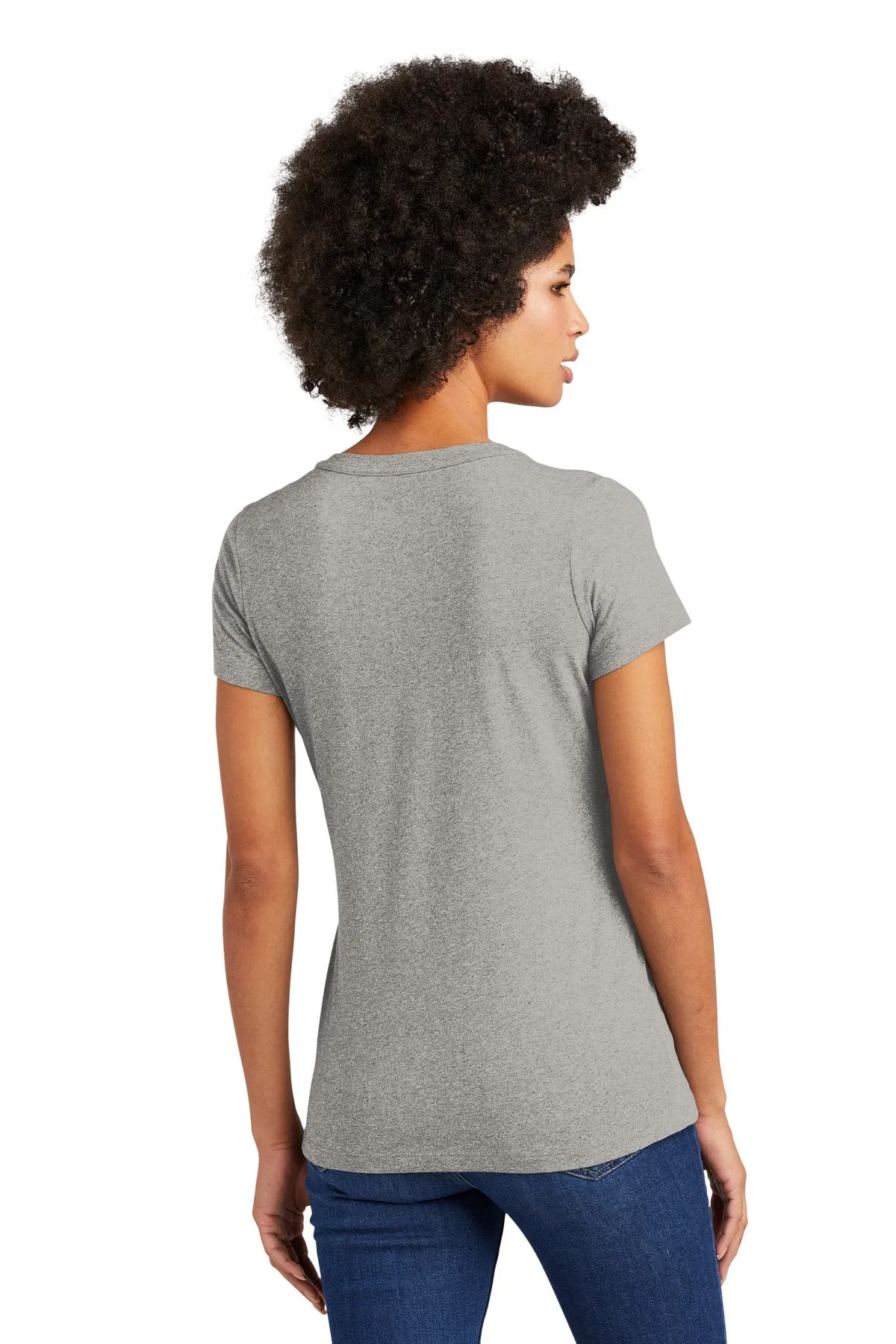 New Era Ladies Heritage Blend V-Neck Tee. LNEA101