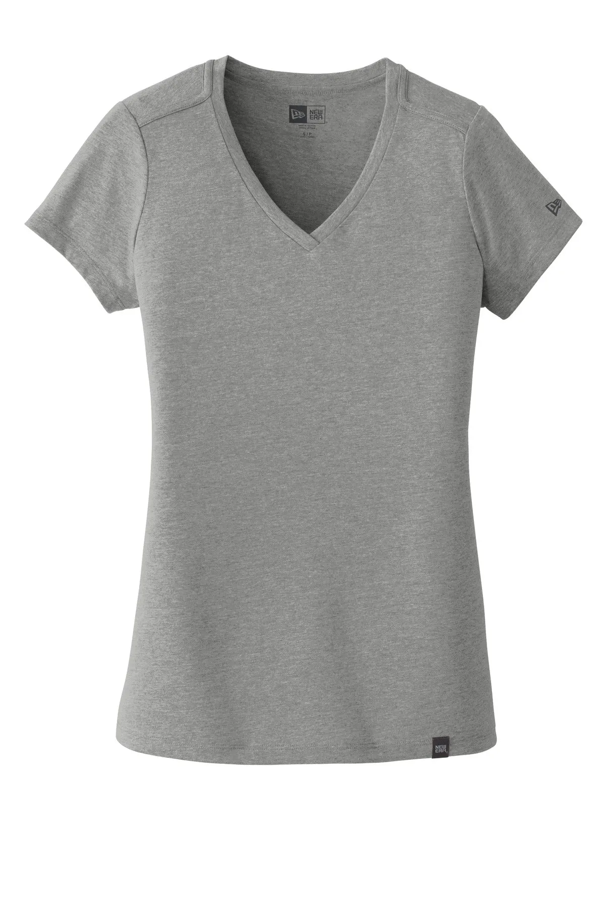 New Era Ladies Heritage Blend V-Neck Tee. LNEA101