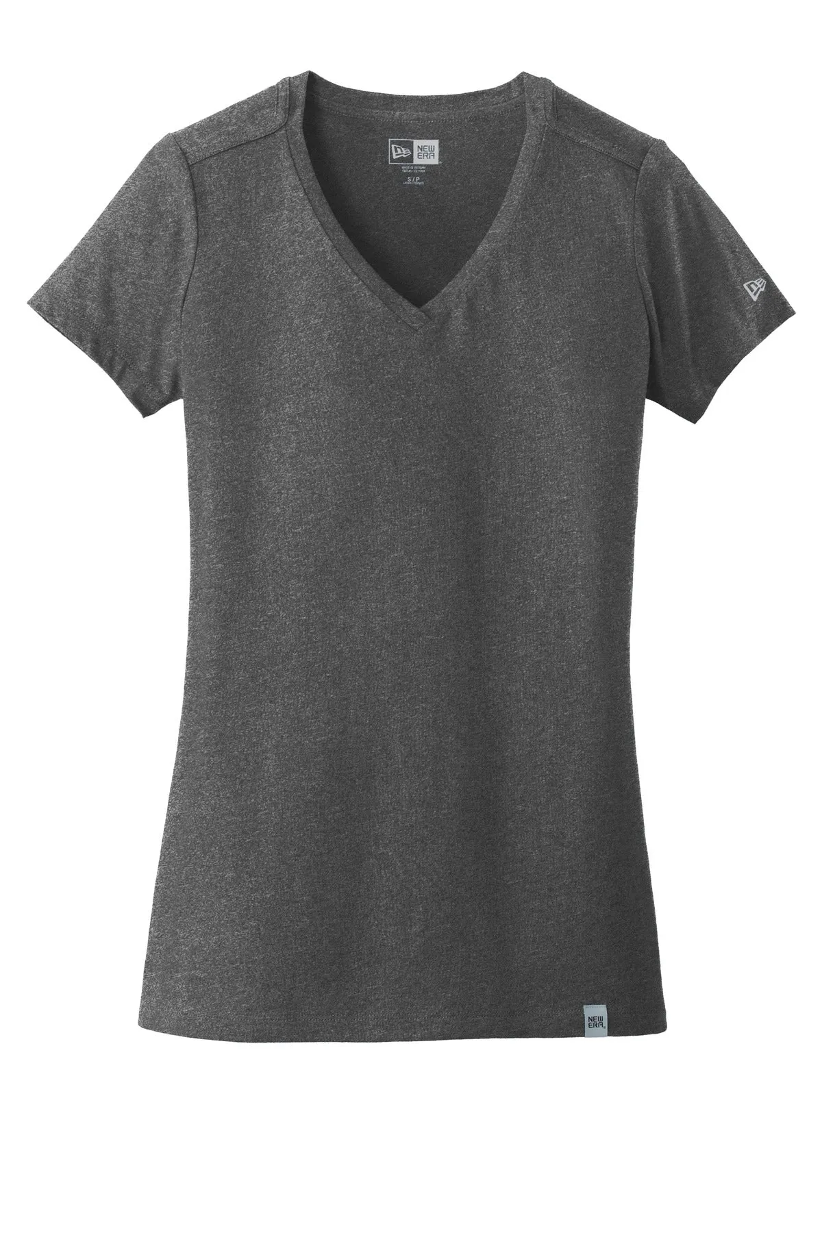 New Era Ladies Heritage Blend V-Neck Tee. LNEA101