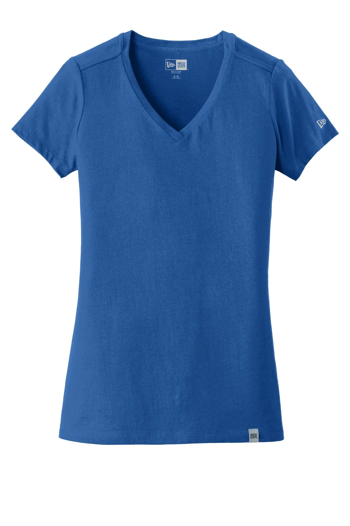 New Era Ladies Heritage Blend V-Neck Tee. LNEA101