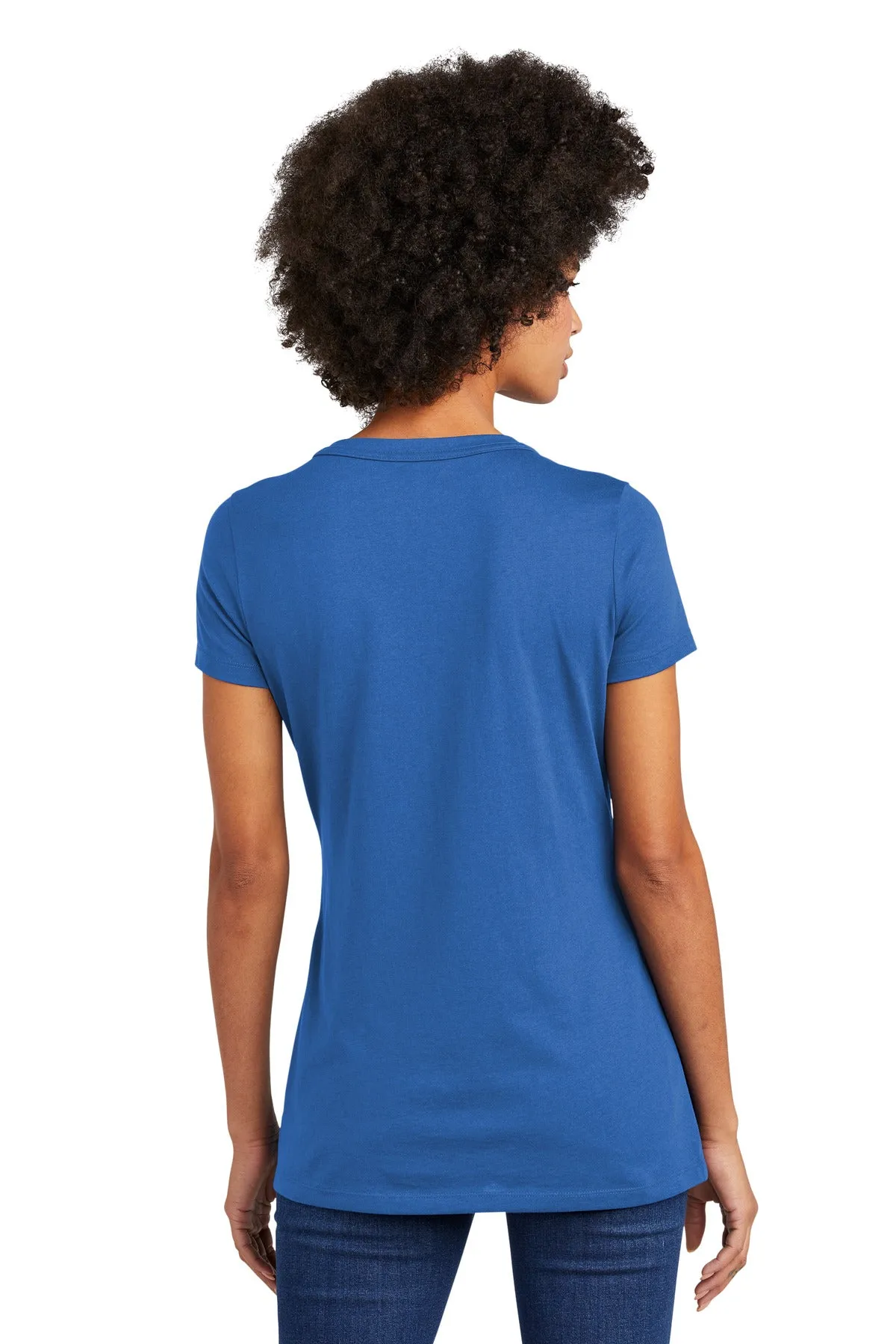 New Era Ladies Heritage Blend V-Neck Tee. LNEA101