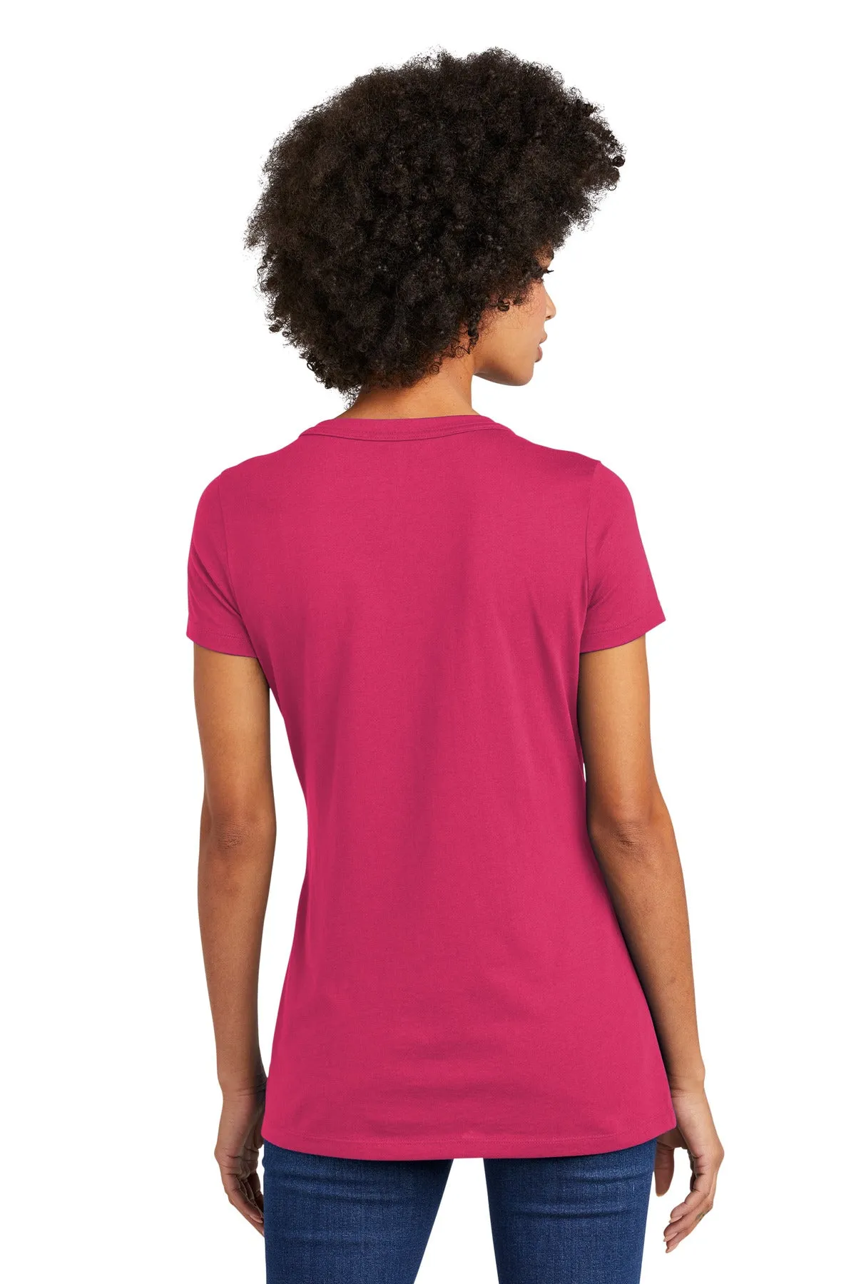 New Era Ladies Heritage Blend V-Neck Tee. LNEA101