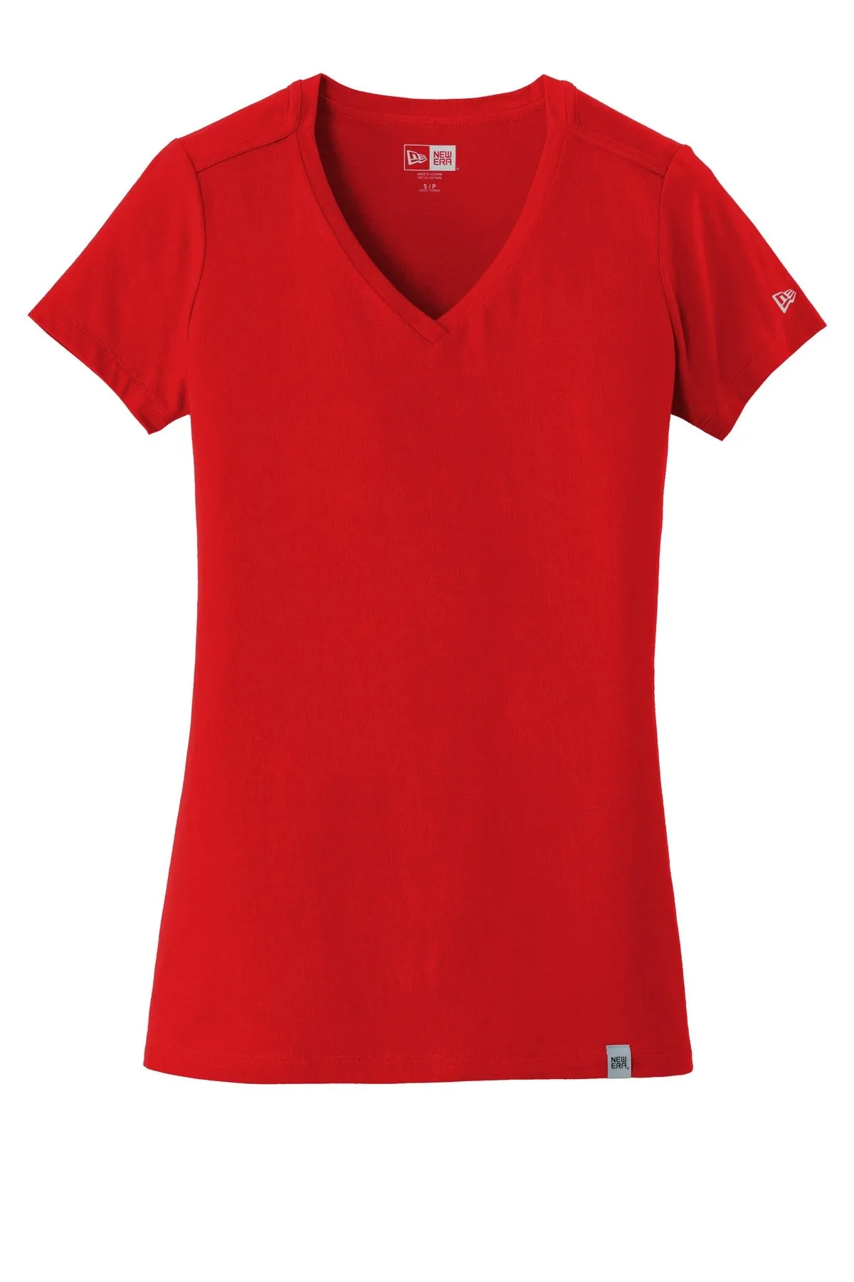 New Era Ladies Heritage Blend V-Neck Tee. LNEA101