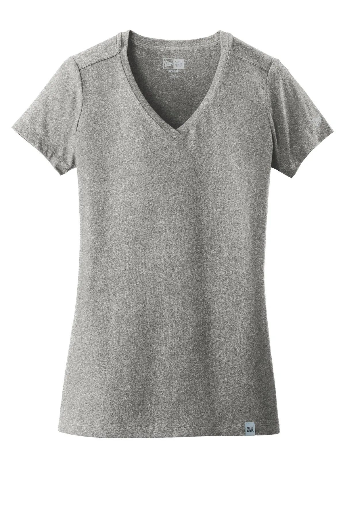 New Era Ladies Heritage Blend V-Neck Tee. LNEA101